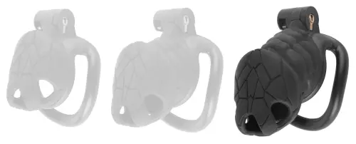 Käfig Pytho Schwarz L 8,5 x 3 cm – 1/3
