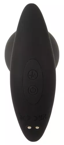 Vibierendes Plug mit beweglichen Ringen Anos 14 x 4,8 cm Schwarz – 6/10