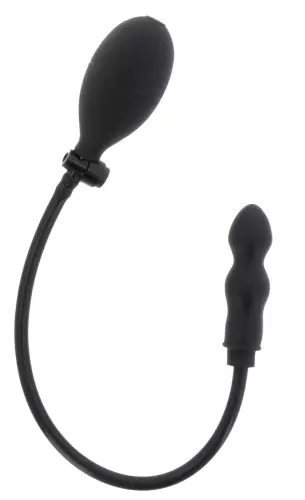 Aufblasbarer Plug Dong Starter 8 x 2,5 cm Schwarz – 1/5