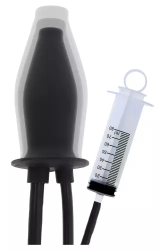 Aufblasbarer Plug Lubinflat Butt 10,5 x 4 cm Schwarz – 5/7