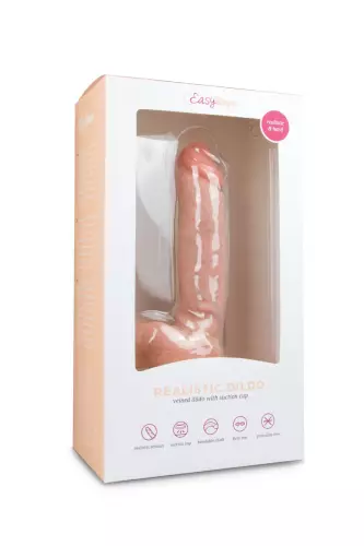 Dildo with Suction Cup 18 x 4.7cm Flesh – 2/8