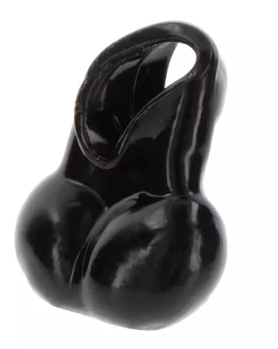 Flexibler Hodensack Scrotum Holder Schwarz – 1/5