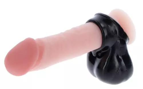 Flexibler Hodensack Scrotum Holder Schwarz – 4/5