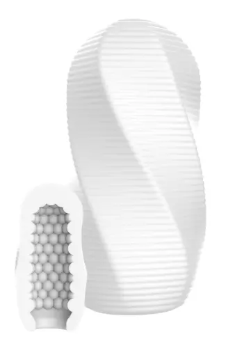 Masturbator Hero Swirl Weiß – 4/4