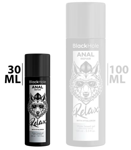 Lubrifiant Eau Anal Repair Black Hole 30 ml