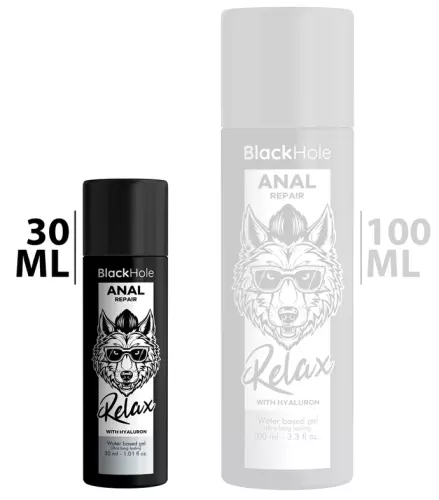 Gleitmittel Wasser Anal Repair Black Hole 30 ml – 1/7