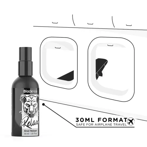 Entspannungsspray Anal Relaxer Black Hole 30ml – 6/8