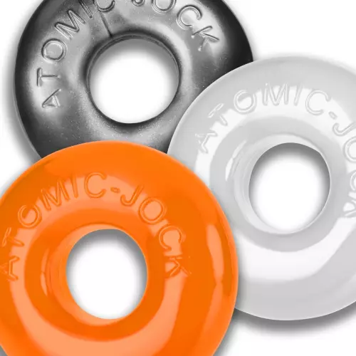 Lot von 3 Cockrings Ringer Max 20 mm Hazard – 1/3