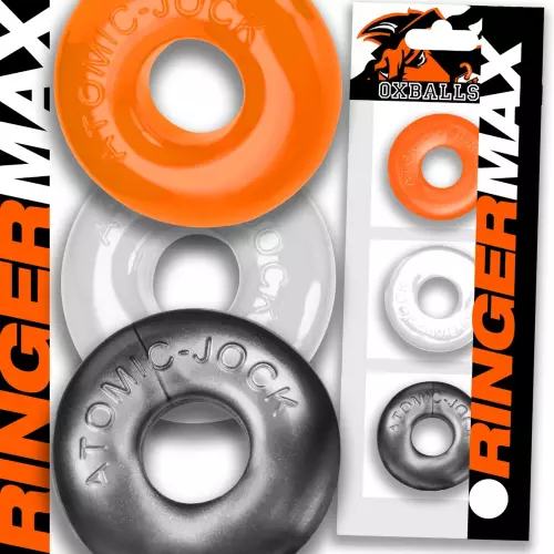 Lot von 3 Cockrings Ringer Max 20 mm Hazard – 2/3