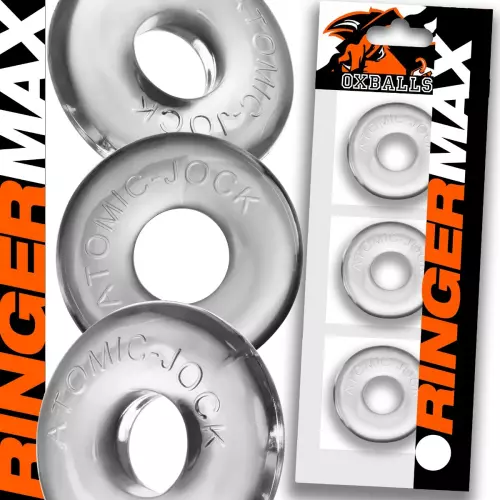 Lot von 3 Cockrings Ringer Max 20 mm Transparent – 2/5