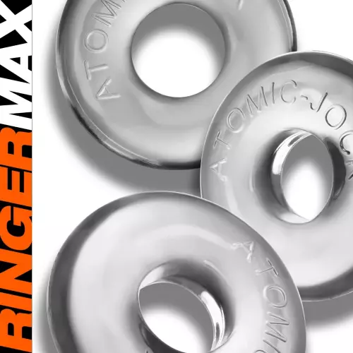 Lot von 3 Cockrings Ringer Max 20 mm Transparent – 4/5