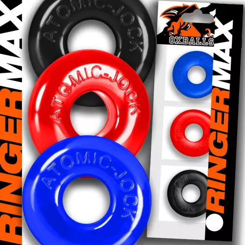Set aus 3 Cockrings Ringer Max 20 mm Mehrfarbig – 2/3