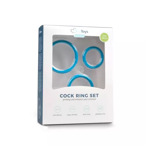 Silikon Cockrings Blau x3 – 2/5
