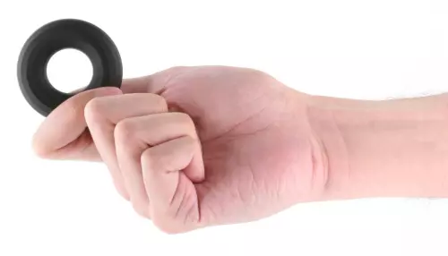 Cockring Stretch Fireman Schwarz – 6/12
