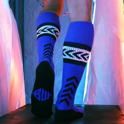Lange Socken Daddy's Favorite Blau – 2/6