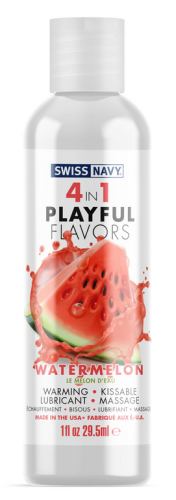 Aromatisiertes Gleitmittel 4-in-1 Playful Flavors Wassermelone 29,5ml