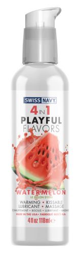 Aromatisiertes Gleitmittel 4-in-1 Playful Flavors Wassermelone 118ml