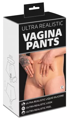 Boxer Prothese Vulva und Gesäß Vagpants Größe L – 2/8
