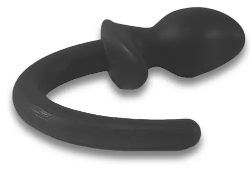 Plug Hundeschwanz Woof 8 x 5 cm - Schwanz 20cm – 3/4