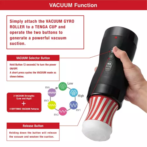 Set Saugen-Rotation Tenga Vacuum Gyro Roller – 3/10