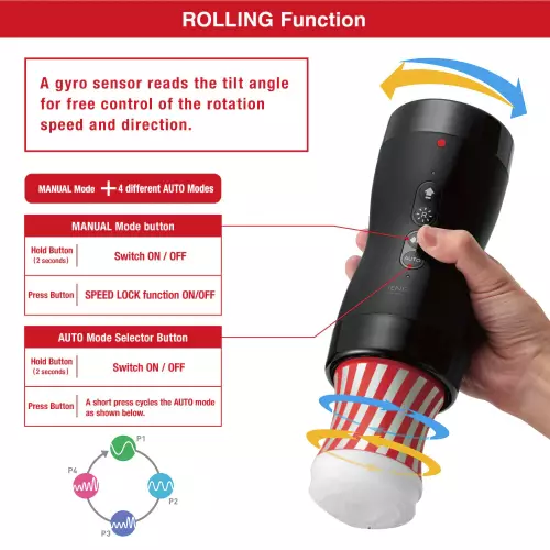 Set Saugen-Rotation Tenga Vacuum Gyro Roller – 4/10