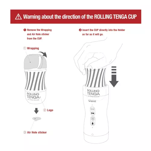 Set Saugen-Rotation Tenga Vacuum Gyro Roller – 5/10
