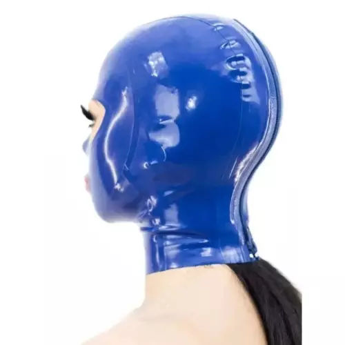 Latex-Haube Texie Blau – 3/7