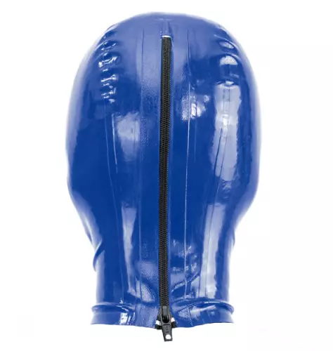 Latex-Haube Texie Blau – 6/7