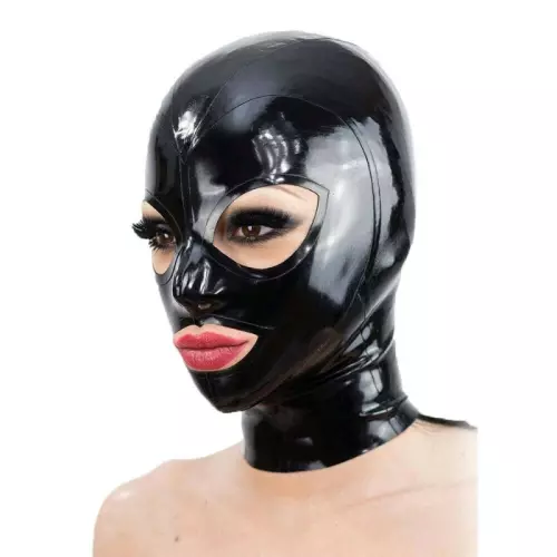 Latex-Haube Texie Schwarz – 2/9