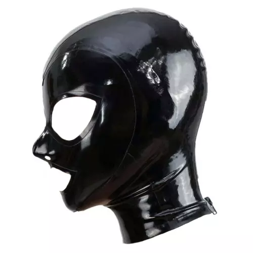 Latex-Haube Texie Schwarz – 8/9