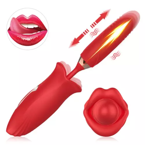 Vibro Stoß und Mund Doble Sens 10,5 x 3,1 cm – 4/4