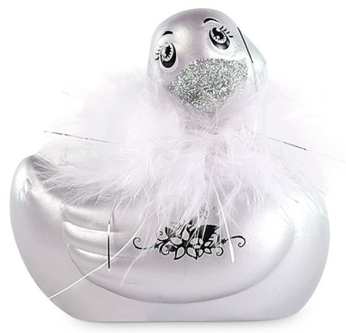 Paris Vibrating Duck - Silver