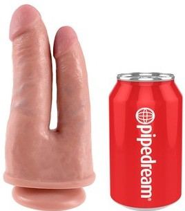King Cock Dubbele Gode Penetrator 14 x 4cm