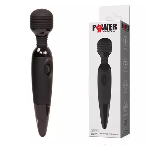 Wand Power Schwarz - Kopf 45mm – 3/13
