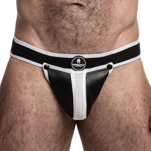 Jockstrap Shell Noir-Blanc