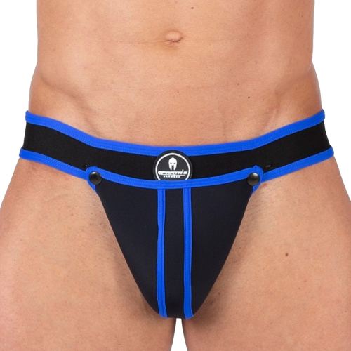 Jockstrap Shell Noir-Bleu