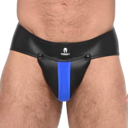 Jockstrap Olympo Noir-Bleu