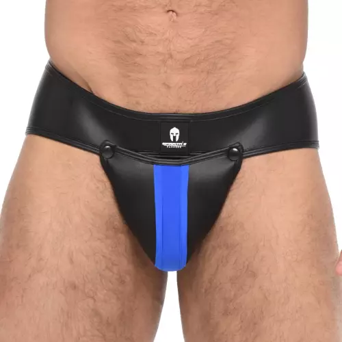 Jockstrap Olympo Schwarz-Blau – 1/2