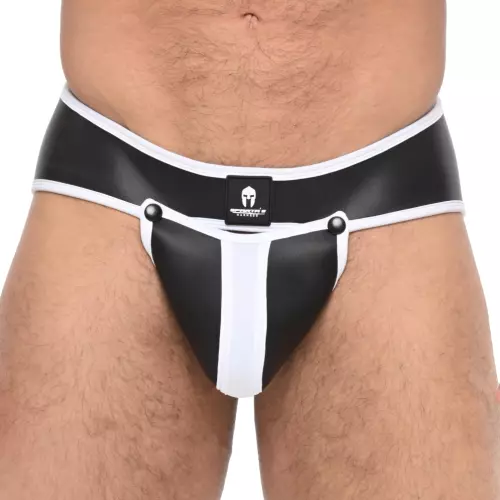 Jockstrap Olympo Schwarz-Weiß – 1/2