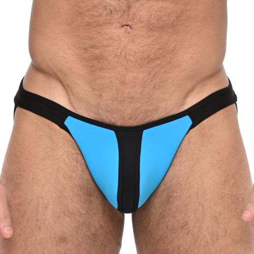 Jockstrap Troy Bleu-Noir
