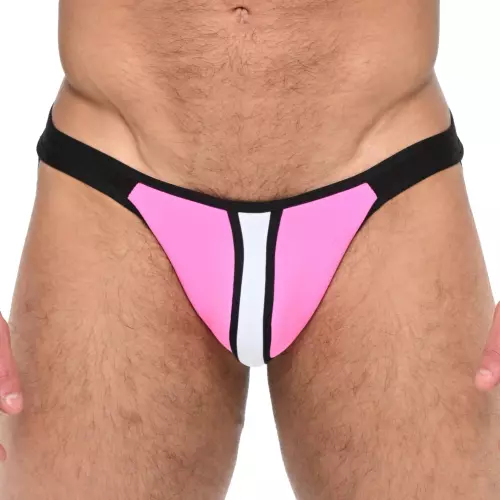 Jockstrap Troy Rosa-Schwarz – 1/3
