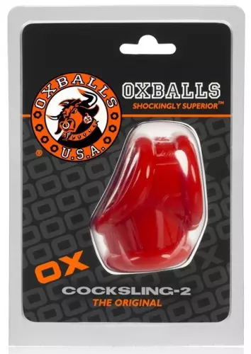 Ballstretcher Cocksling-2 Rot – 2/6