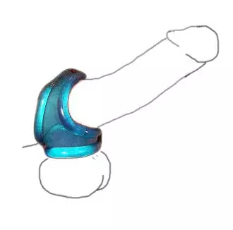 Ballstretcher Cocksling-2 Blau Ice – 3/5