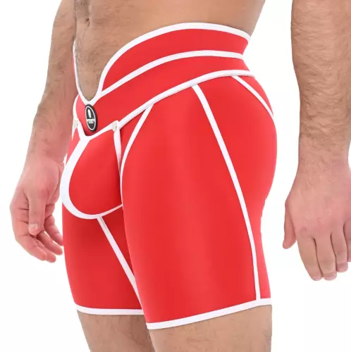 Andromeda Rot Boxershorts Lang – 3/3