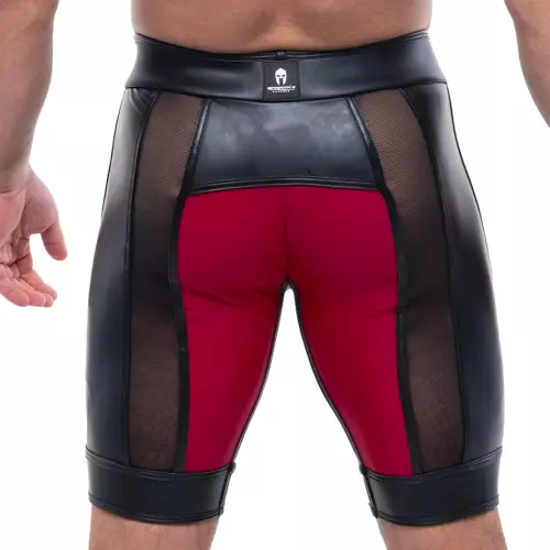 Orfeo Schwarz-Bordeaux Short – 2/3