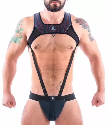 Set Jock und Harness Tauro Schwarz – 1/2