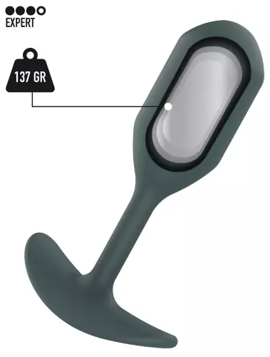 Gewichteter Plug The Athlete 10,5 x 3,4 cm - Gewicht 137 g – 1/6