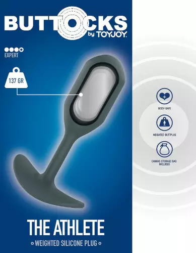 Gewichteter Plug The Athlete 10,5 x 3,4 cm - Gewicht 137 g – 5/6