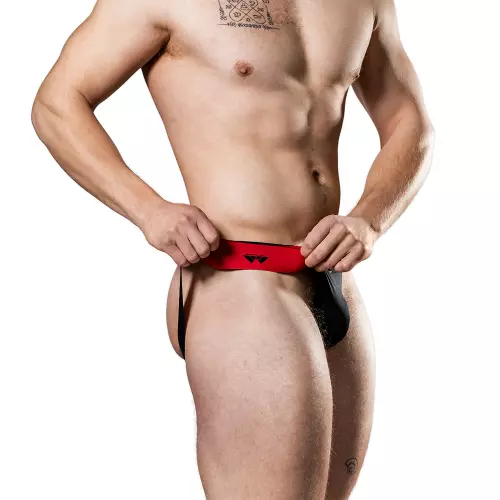 Jockstrap Rev2 Schwarz Rot – 6/19