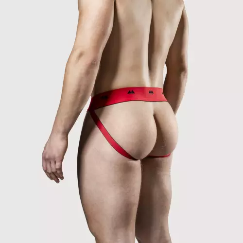 Jockstrap Rev2 Schwarz Rot – 12/19